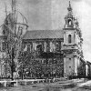 Kościół i ulica św. Anny - fot. 1870 r.