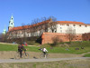 Kraków - Ścieżka rowerowa pod Wawelem